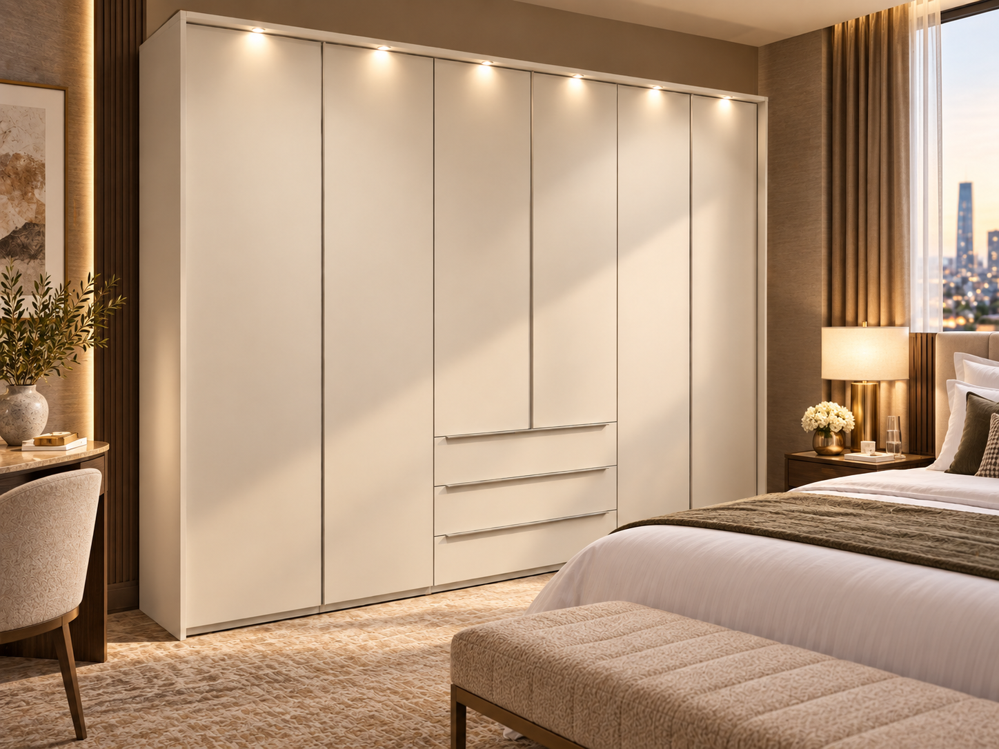 d.object Möbel in einem Hotelzimmer